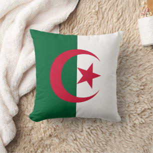 Coussin Drapeau Algérie