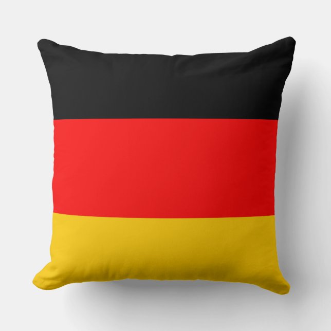 Coussin Drapeau allemand (Recto)