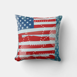 Coussin Drapeau américain