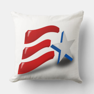 COUSSIN DRAPEAU AMÉRICAIN