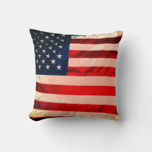 Coussin Drapeau américain