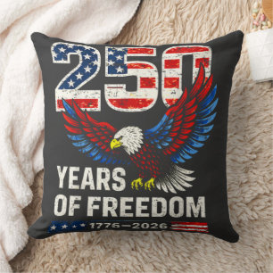 Coussin drapeau américain 250e anniversaire américain