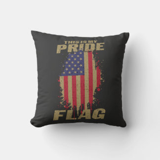 Coussin Drapeau américain de la 4 juillet patriotique