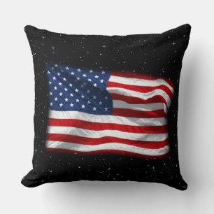 Coussin Drapeau américain patriotique États-Unis