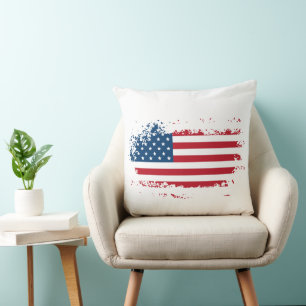 Coussin Drapeau américain USA
