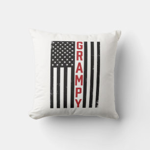 Coussin Drapeau américain vintage vector design patriotiqu