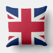Coussin Drapeau anglais patriotique (Verso)