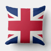 Coussin Drapeau anglais patriotique (Recto)