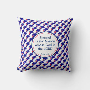 Coussin Drapeau australien de l'écriture personnalisée en 