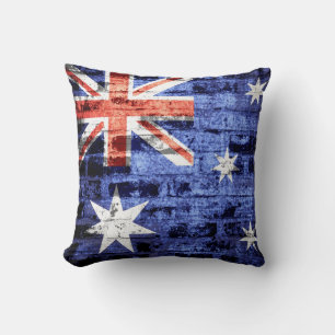 Coussin Drapeau australien Vintage