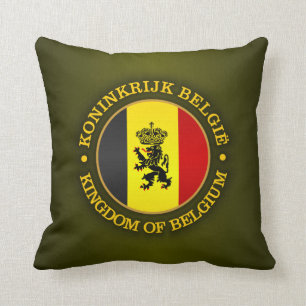 Coussin Drapeau belge d'état