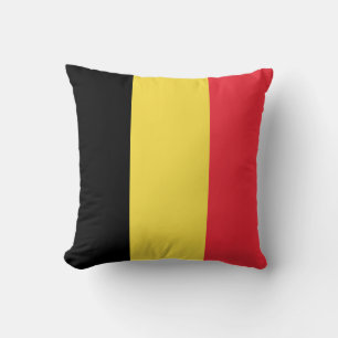 Coussin Drapeau belge patriotique