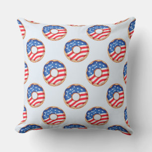 COUSSIN DRAPEAU BLEU BLANC ROUGE PATRIOTIQUE DONUES