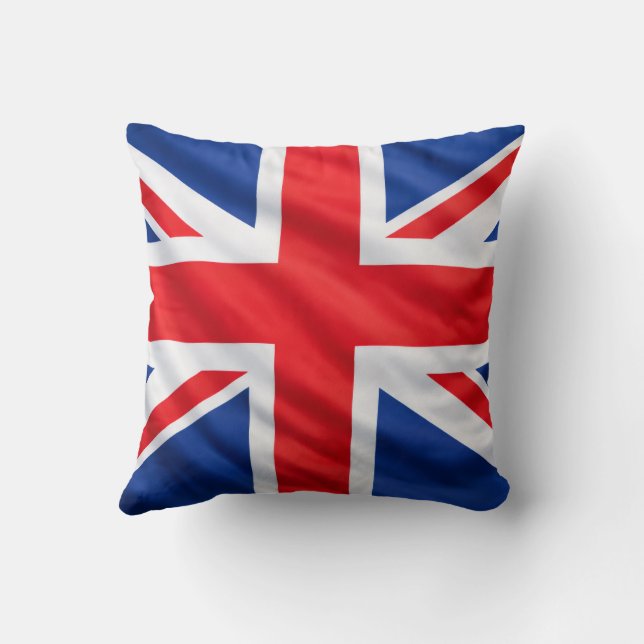 Coussin Drapeau britannique – Modèle classique de l'Union  (Verso)
