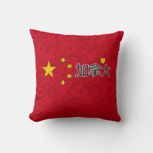 Coussin Drapeau chinois