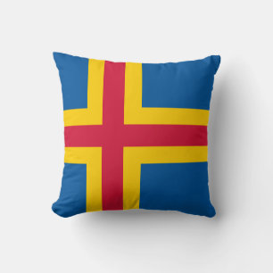 Coussin Drapeau d'Åland