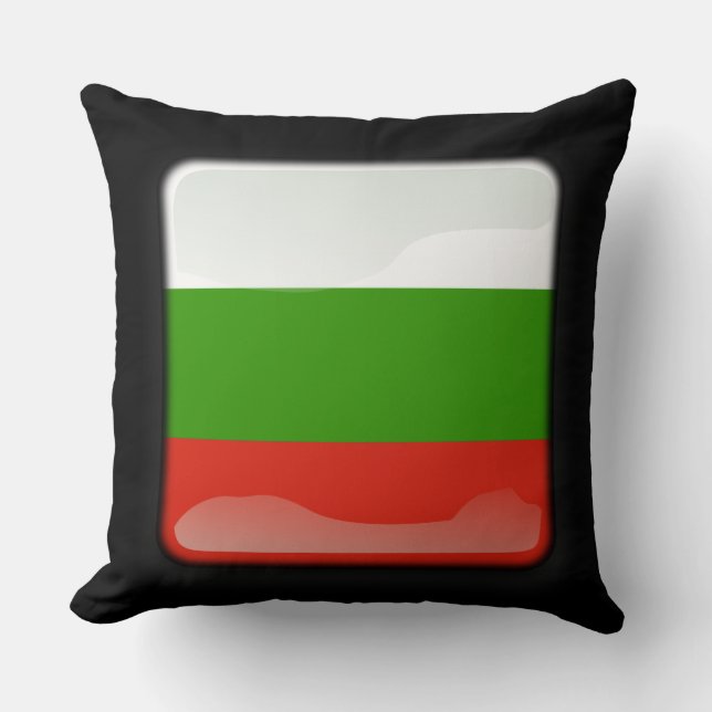 Coussin Drapeau de Bulgarie (Recto)