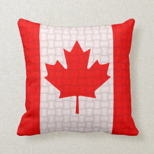 Coussin Drapeau de Canadien du Canada