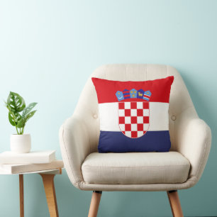 Coussin Drapeau de Croatie