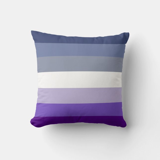 Coussin Drapeau de fierté lesbienne Butch (Recto)