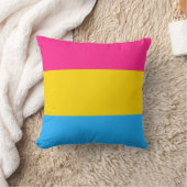 Coussin Drapeau de fierté Pansexual LGBTQ (Couverture)