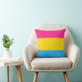 Coussin Drapeau de fierté Pansexual LGBTQ (Chaise)