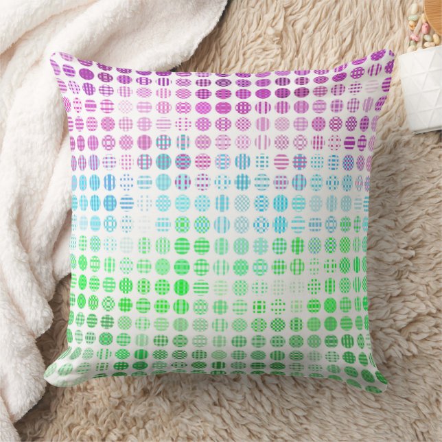 Coussin Drapeau de fierté Toric abstrait boho éclectique G (Couverture)