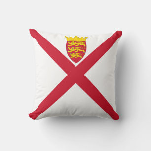 Coussin Drapeau de Jersey