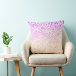 Coussin Drapeau de la fierté Trixic Abstrait Bohème Squigg