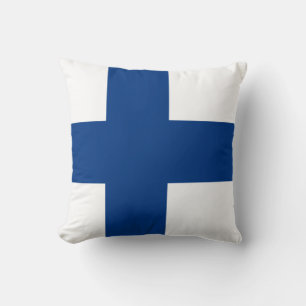 Coussin Drapeau de la Finlande