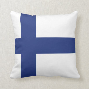 Coussin Drapeau de la Finlande
