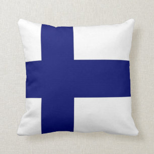 Coussin Drapeau de la Finlande