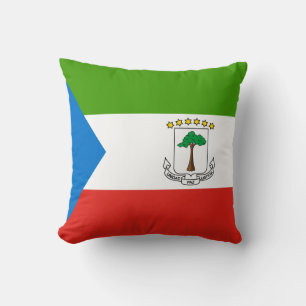 Coussin Drapeau de la Guinée équatoriale
