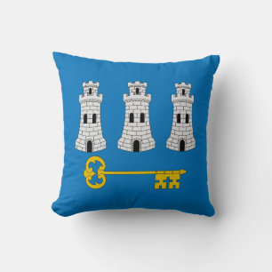 Coussin Drapeau de La Havane, Cuba Jeu d'oreiller