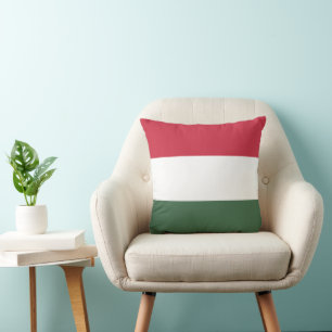 Coussin drapeau de la Hongrie