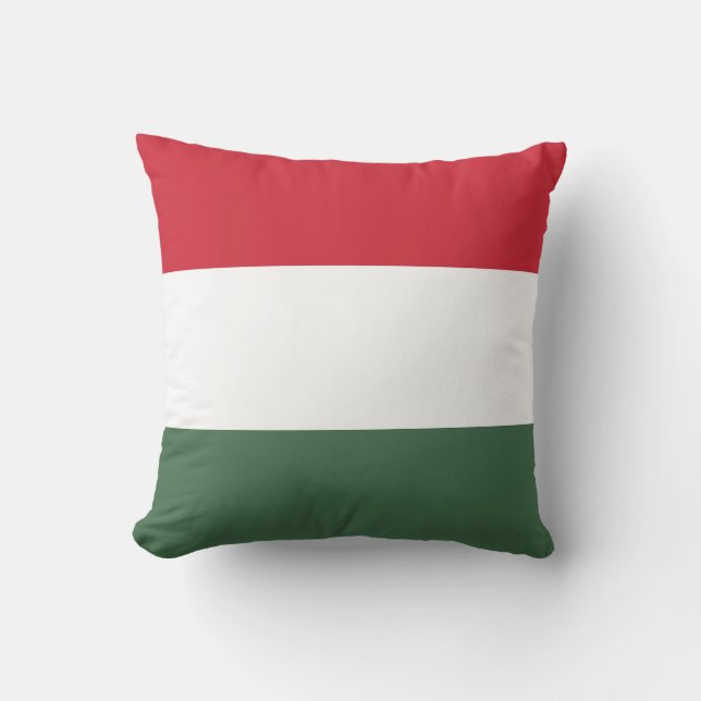 Coussin Drapeau de la Hongrie (Recto)