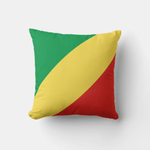 Coussin Drapeau de la République du Congo