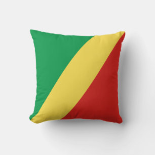 Coussin Drapeau de la République du Congo