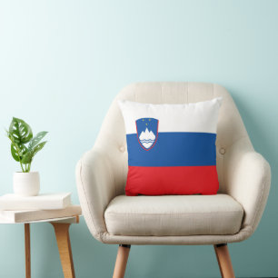 Coussin Drapeau de la Slovénie