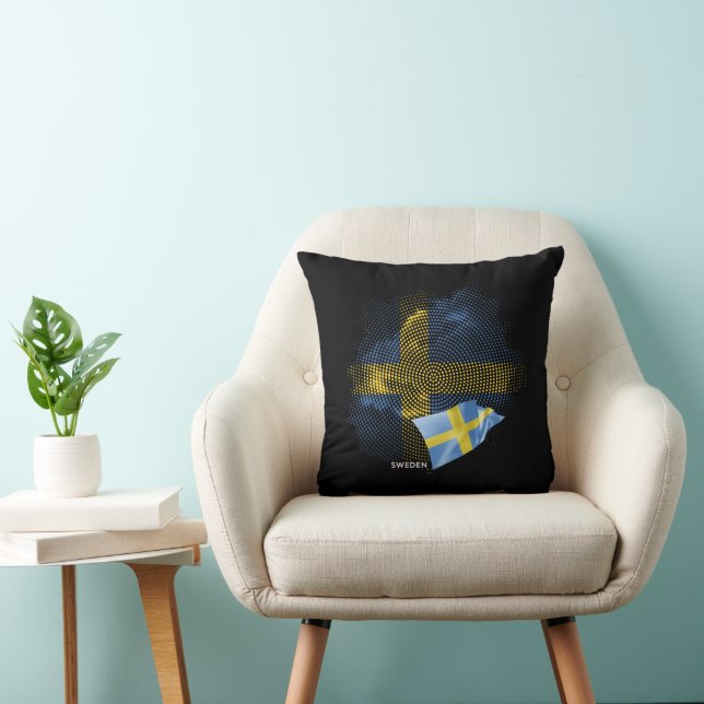 Coussin Drapeau de la Suède (Chaise)