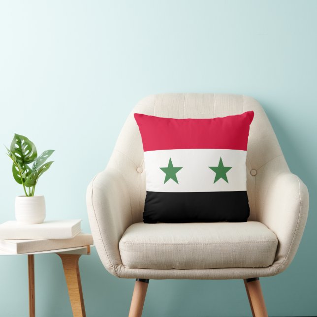 Coussin Drapeau de la Syrie (Chaise)