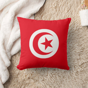 Coussin Drapeau de la Tunisie