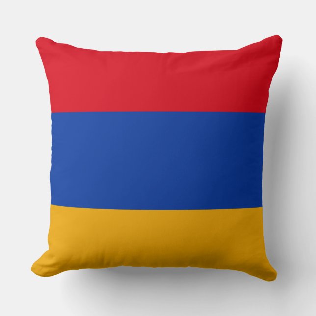Coussin Drapeau de l'Arménie (Recto)