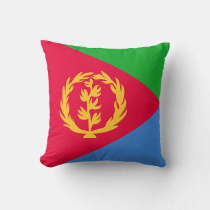 Coussin Drapeau de l'Érythrée