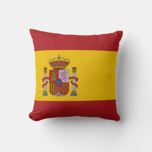Coussin Drapeau de l'Espagne