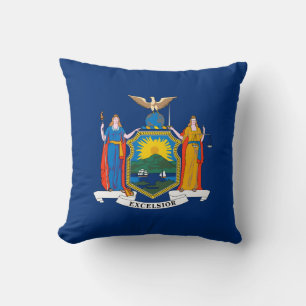 Coussin Drapeau de l'État de New York