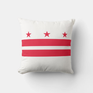 Coussin Drapeau de l'État de Washington DC