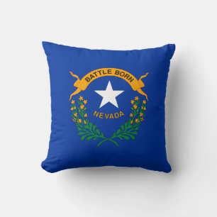 Coussin Drapeau de l'État du Nevada