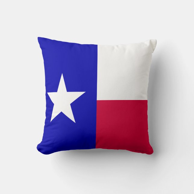 Coussin Drapeau de l'État du Texas (Recto)