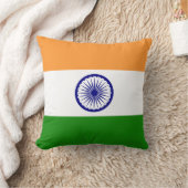 Coussin Drapeau de l'Inde (Couverture)